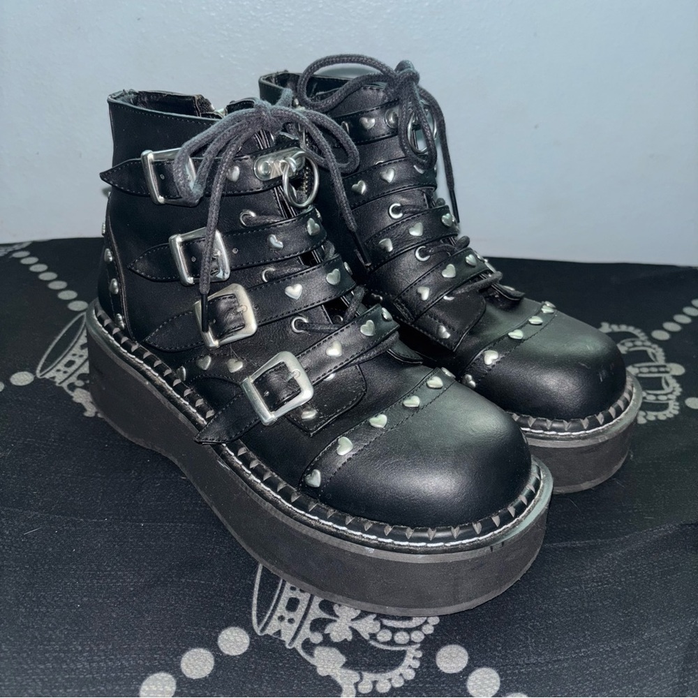 ❌ON HOLD DO NOT BUY❌- Demonia "Emily-315" Platform Ankle Boots